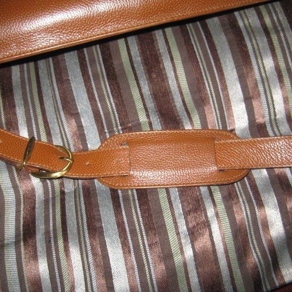 ❤️Vtg COACH Brown Pebbled Leather Madison Drake Briefcase 4420 ITALY +Dustbag - Picture 7 of 7